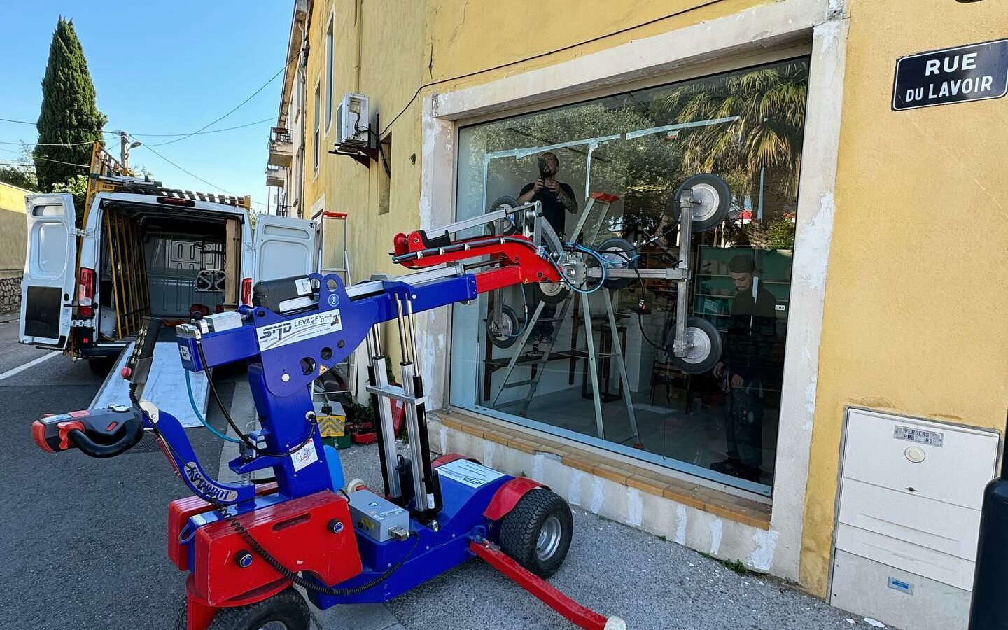 Remplacement d’un vitrage XL
